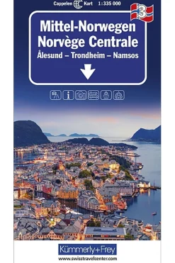 Noorwegen Centr. 3 k&f Alesund/Trondheim/Namsos