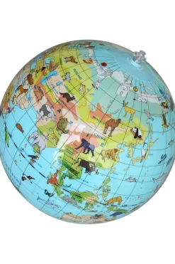 Opblaasbare wereldbol 30 cm