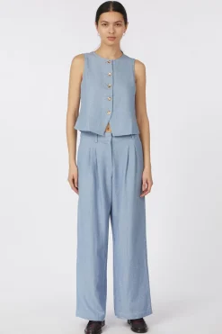 Pantalon Vmkira Hw Wide Pant Wvn Exp