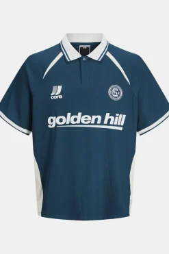 Polo Club Ribbed Football Polo