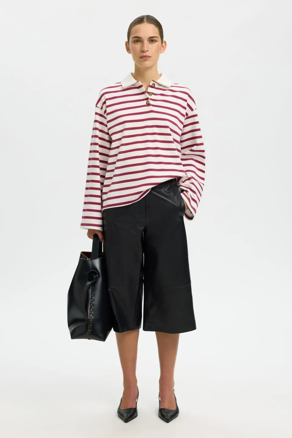 Polo Wada Stripe Collar