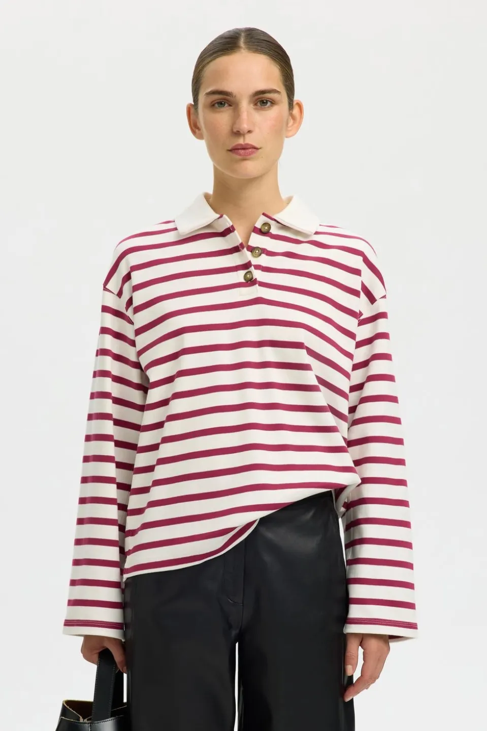 Polo Wada Stripe Collar