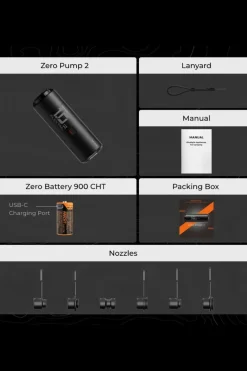 Pompe Zero Pump 2 Incl. Oplaadbare Batterij