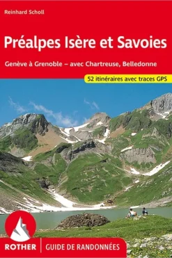 Préalpes Isère et Savoies guide rando 52 ét.