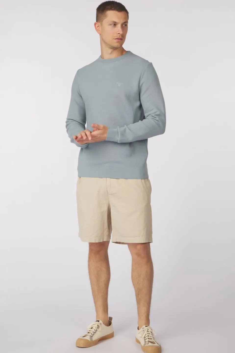 Pull Essential Honeycomb Crew Neck