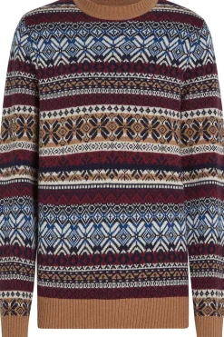 Pull Gifting Wool Blend Fairisle C Nk