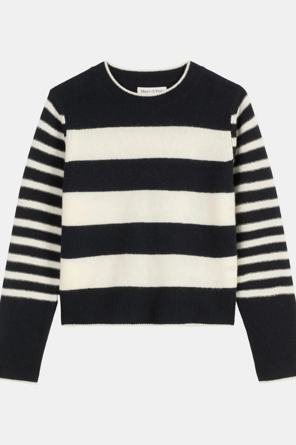 Pull Longsleeve Round-Neck Striped