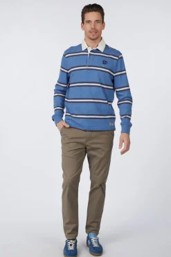 Pull Vintage Athletic Stripe Rugby