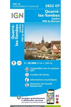 Quarré-les-Tombes / Saulieu / PNR du Morvan gps