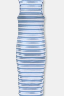 Robe Kogbelfast Life Stripe Sl Midi Dress Jrs