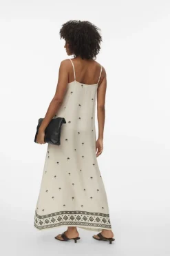Robe Vmkai S/L Ankle Dress Wvn Btq Fr