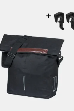 Sacoche Vélo Arrière Basil City Fietsshopper Mik Hooks, 14-16L