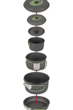 Set de caserolles - Explorer 4 - Anodisé- 4Pcs
