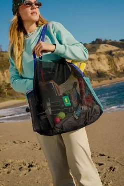 Shopper Arenilla Mesh Tote - Del Di­A