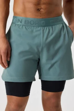 Short De Sport Borg 2 In 1 Shorts