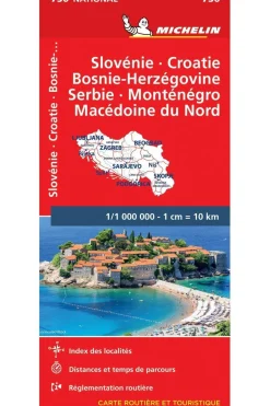 Slovenië /Kroatië/Bosnië/Servië/Mon. 736 (r)