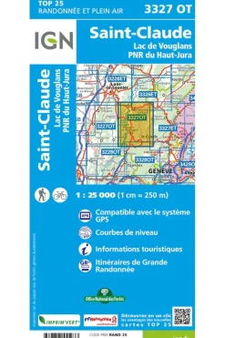 St-Claude / Lac de Vouglans / PNR du Haut Jura gps