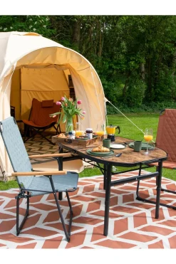 Table De Camping Ind Tafel Woodbine 100X70Cm