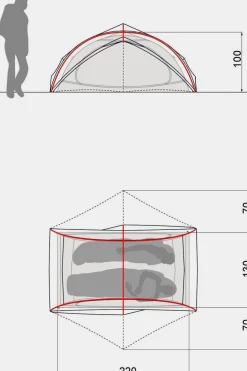 Tente Ultralight Space 2P