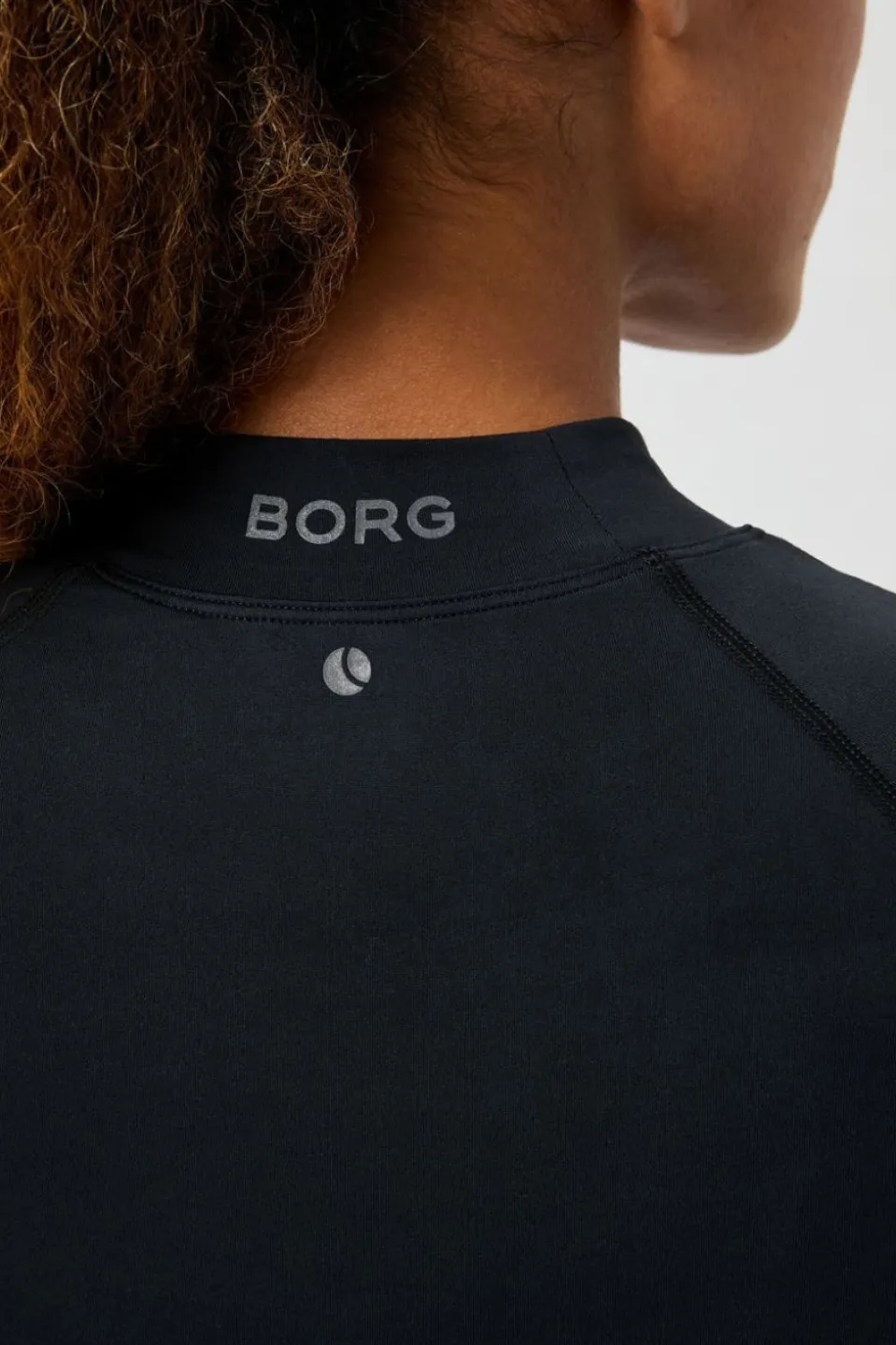T-Shirt Borg Performance Brushed Mockneck