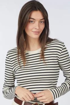T-Shirt Crew Neck Striped