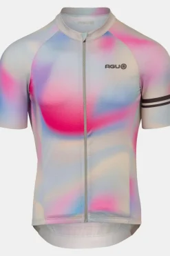 T-Shirt Gradient Swirl Jersey Ss Performance M