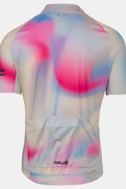 T-Shirt Gradient Swirl Jersey Ss Performance M
