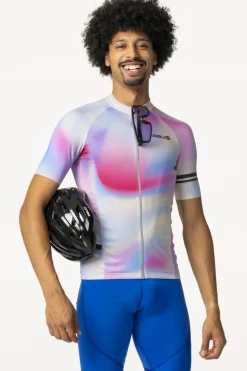 T-Shirt Gradient Swirl Jersey Ss Performance M