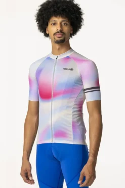 T-Shirt Gradient Swirl Jersey Ss Performance M