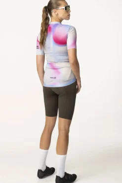 T-Shirt Gradient Swirl Jersey Ss Performance W