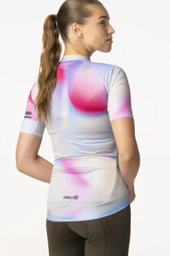 T-Shirt Gradient Swirl Jersey Ss Performance W