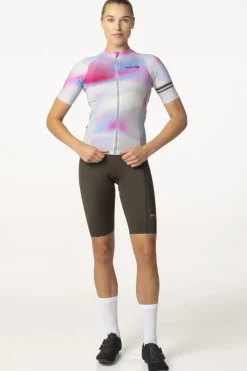T-Shirt Gradient Swirl Jersey Ss Performance W