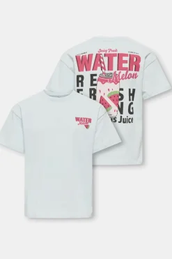 T-Shirt Kogcana Life Ss Loose Printed Top Jrs