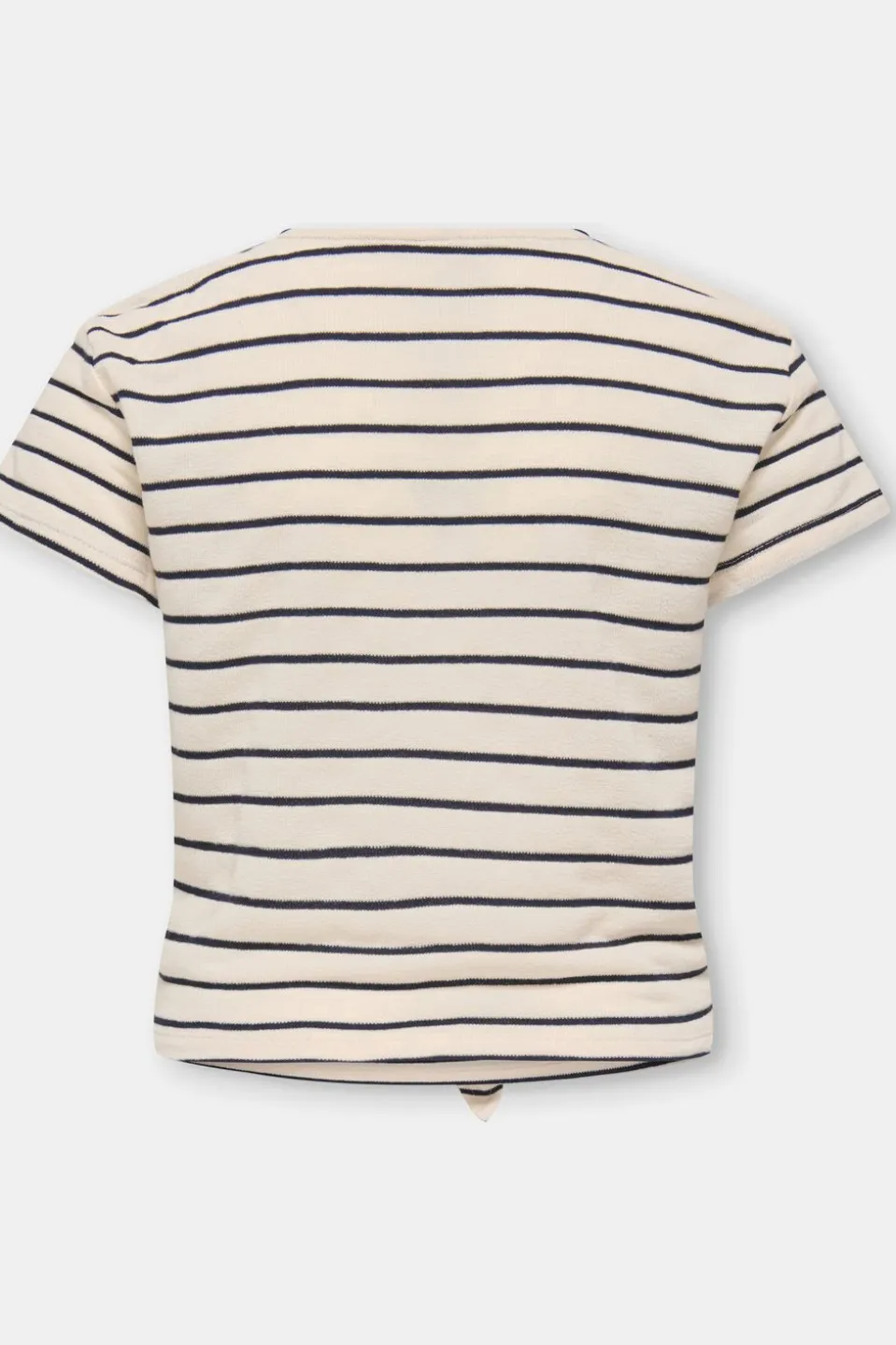 T-Shirt Kogjana Ss Striped Knot Top Jrs