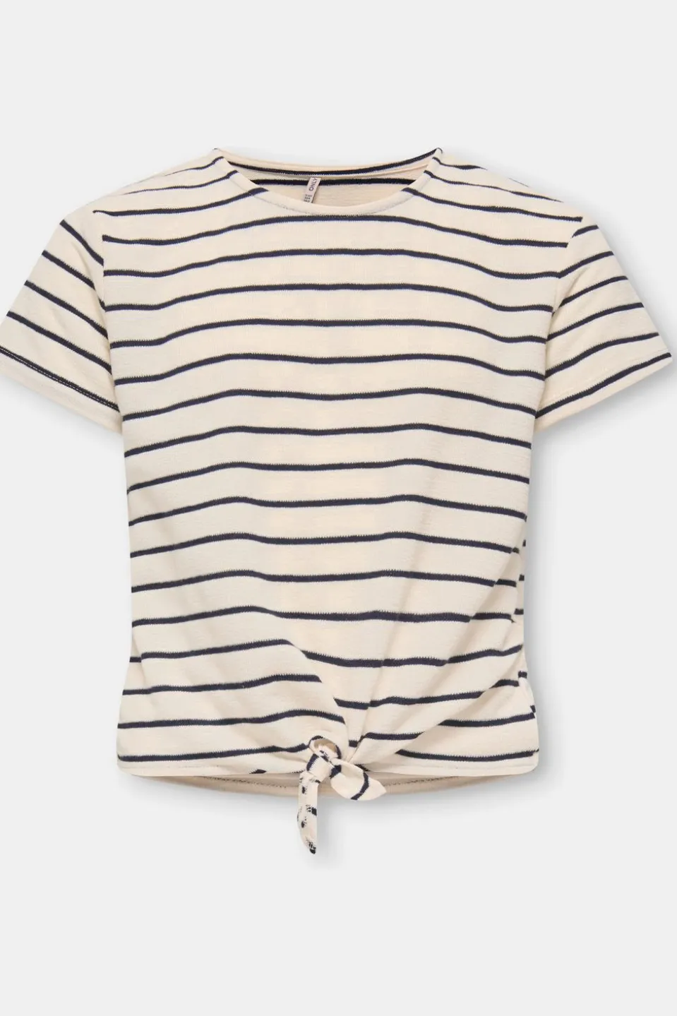 T-Shirt Kogjana Ss Striped Knot Top Jrs