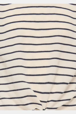 T-Shirt Kogjana Ss Striped Knot Top Jrs