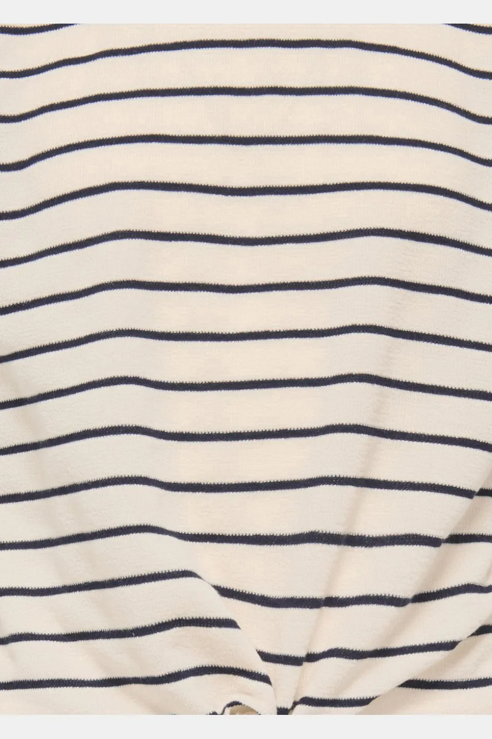 T-Shirt Kogjana Ss Striped Knot Top Jrs