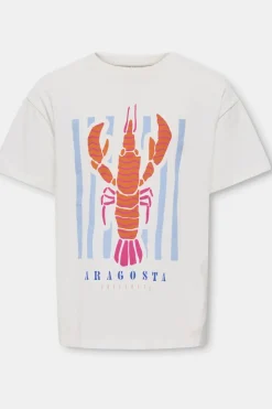 T-Shirt Kogjoanna Life Ss Loose Print Top Jrs