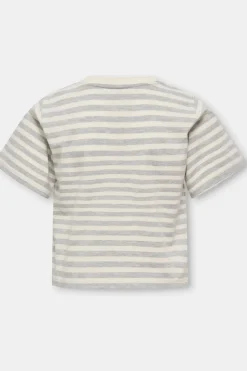 T-Shirt Koglivina S/S O-Neck Stripe Top Jrs