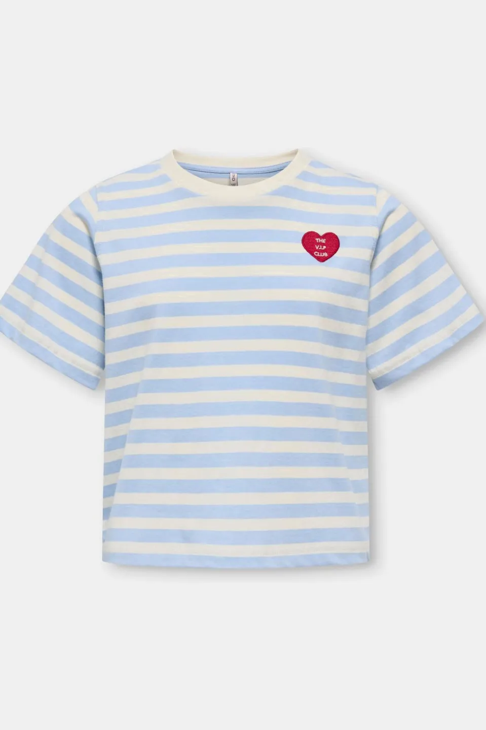 T-Shirt Koglivina S/S O-Neck Stripe Top Jrs