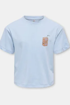 T-Shirt Kognora Ss Boxy Printed Top Cs