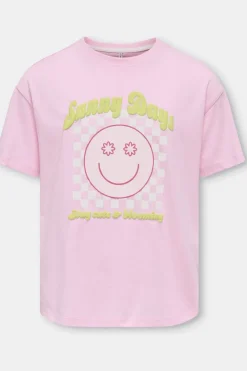 T-Shirt Kogrosita Life S/S Loose Print Top Jrs
