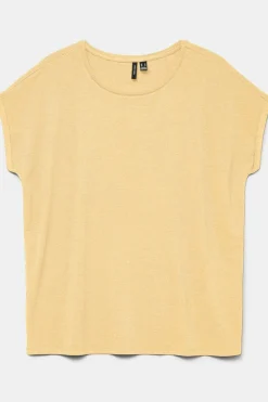 T-Shirt Lava Plain Lurex Strip