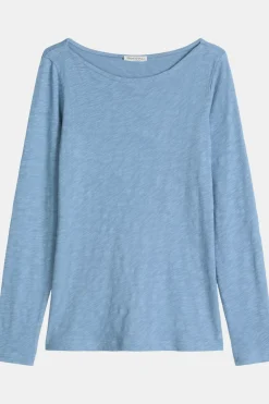 T-Shirt Long Sleeve Boat Neck