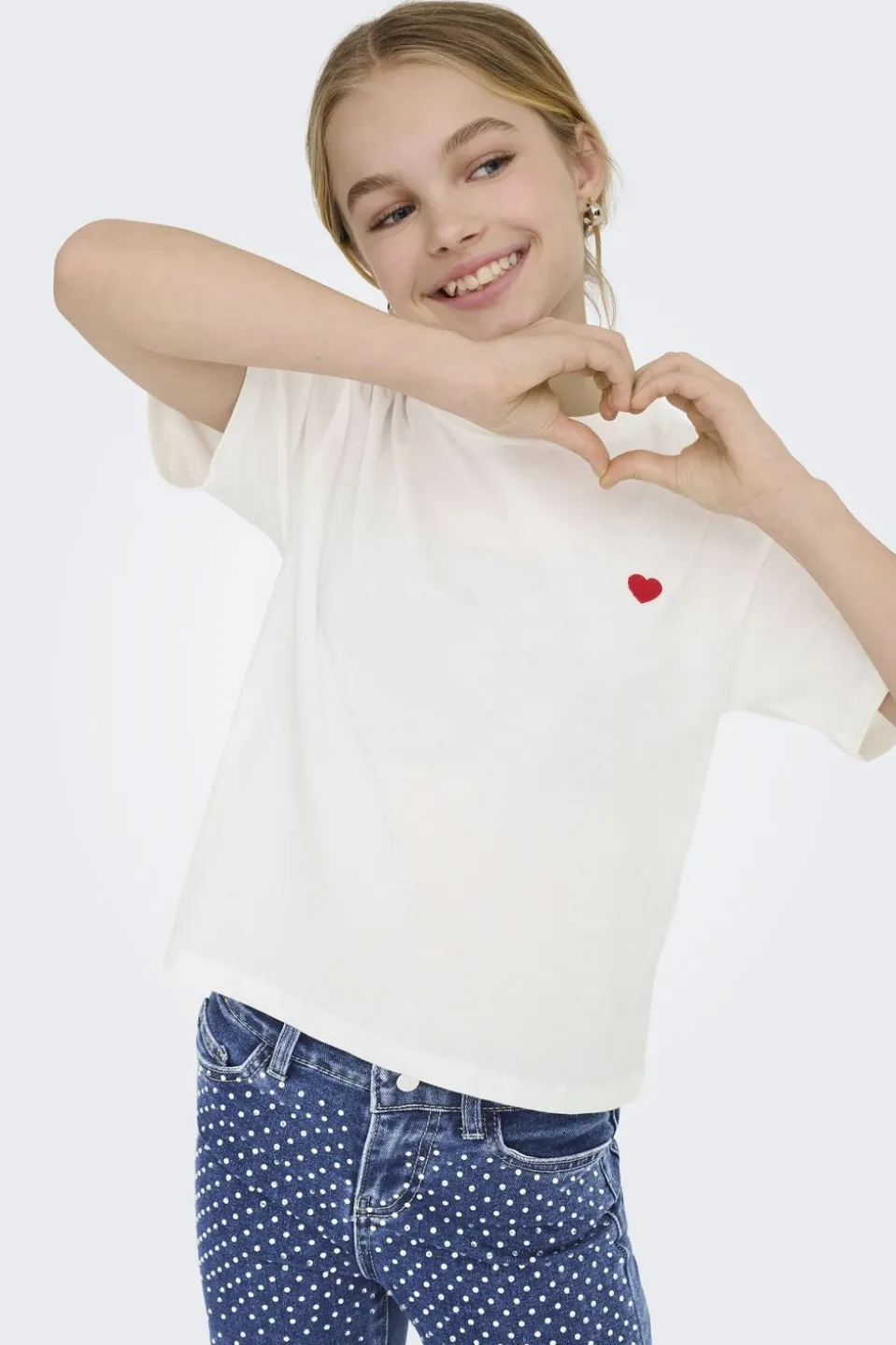 T-Shirt Maiken Crop Heart