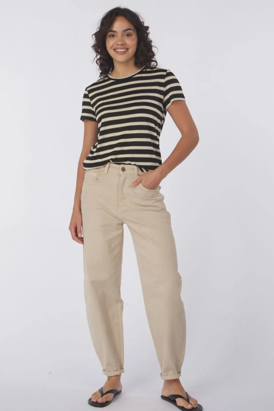 T-Shirt Stie Stripe Lurex