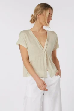 T-Shirt Vmjamiya S/S Knot Top Jrs Btq