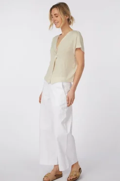 T-Shirt Vmjamiya S/S Knot Top Jrs Btq