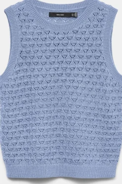 T-Shirt Vmjaqueline Sl O-Neck Top Boo