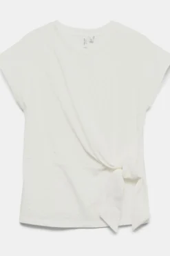 T-Shirt Vmjinnie S/S O-Neck Knot Top Jrs Btq